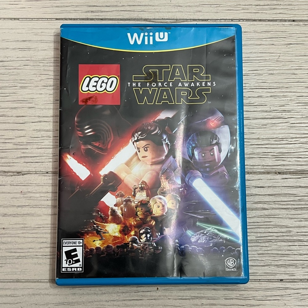 LEGO STAR WARS THE FORCE AWAKENS VIDEO GAME NINTENDO WII U CONSOLE SYSTEM WII-U